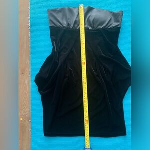 AXARA brand satin velvet mini dress